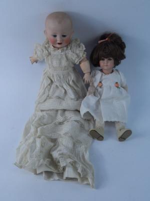 A Franz Schmidt & Co bisque head doll