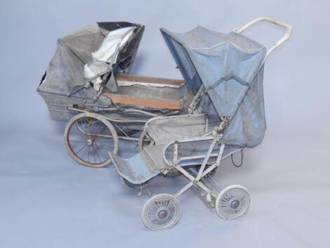 A mid 20thC Cumfifolda child's pram