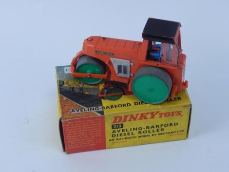 A Dinky Toys Aveling Barford Diesel Roller