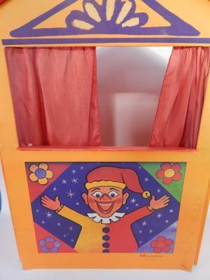 A Punch & Judy booth