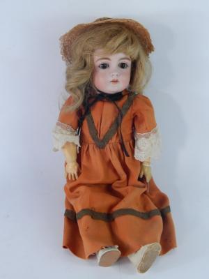 A Kestner bisque head doll