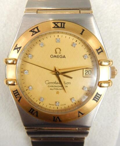 A 2000 Omega Constellation model 1502.30.30 bi-coloured wristwatch