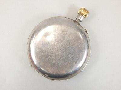 An Edward VII silver Hunter J W Benson pocket watch - 2