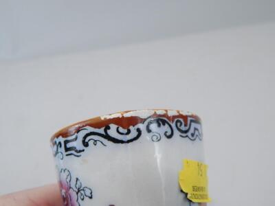A 19thC Mason's Ironstone toothbrush holder - 3