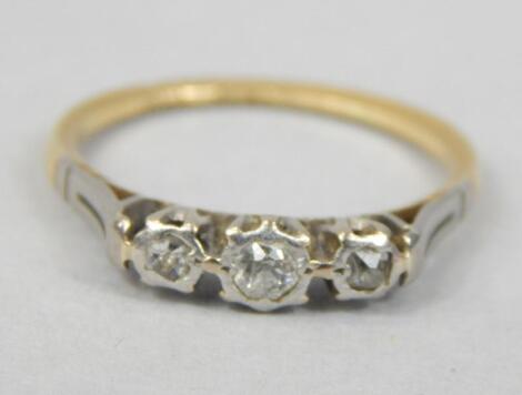 A Victorian dress ring