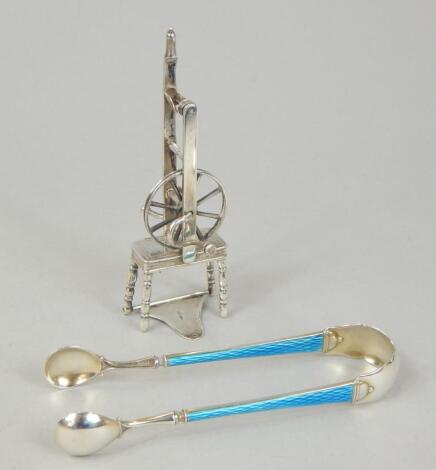 A pair of sugar tongs