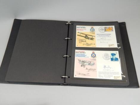 A quantity of aviation related first day covers