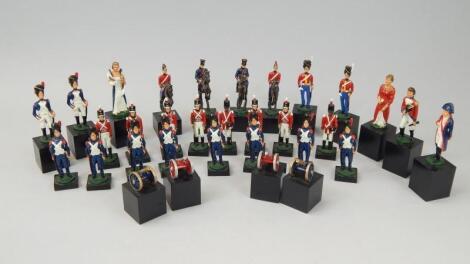 A military based chess set