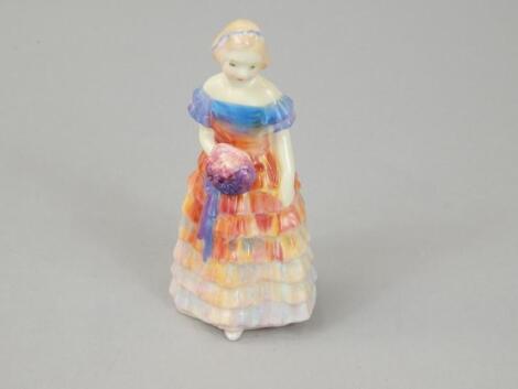 A small Royal Doulton porcelain figure