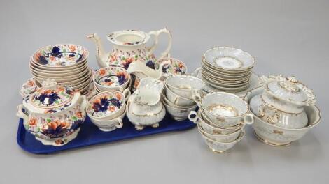 Various items of 19thC English porcelain