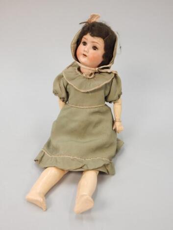 A Simon & Halbig bisque head doll