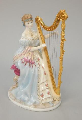 A Royal Worcester porcelain figure