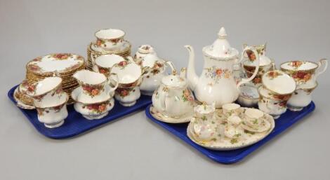 A collection of 20thC English porcelain