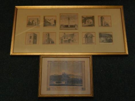 Various 19thC prints of Lincoln and Lincolnshire