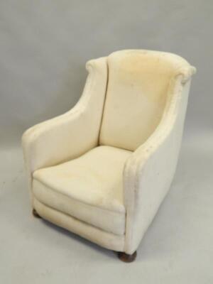 Two late 19thC / early 20thC armchairs - 2