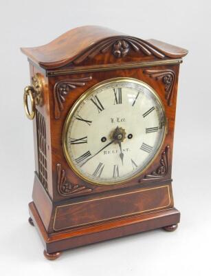 A early Victorian bracket clock