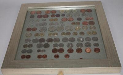 A collection of British pre and post decimal coins