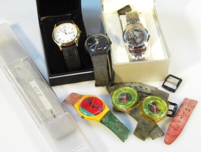 Various Swatch watches