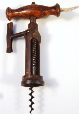 A 19thC Lund Hipkins patent corkscrew