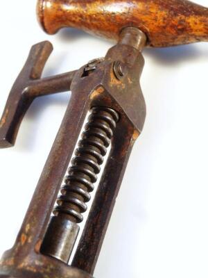 A 19thC Lund Hipkins patent corkscrew - 2