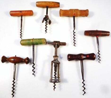 Various corkscrews