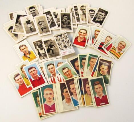 Various cigarette cards