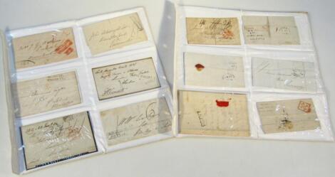 Various 19thC Lincolnshire postmarks