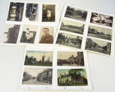 Various late 19thC and later postcards