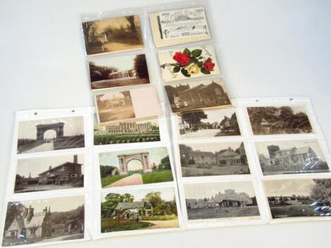 Various early 20thC and later Lincolnshire postcards