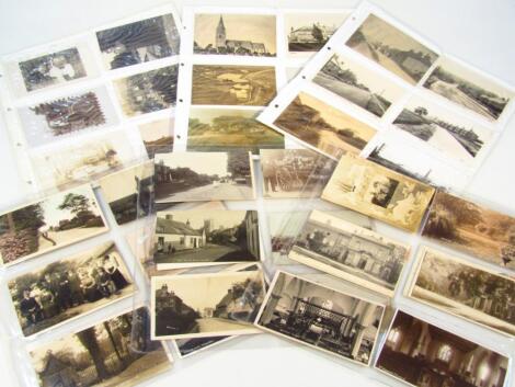 Various early 20thC and later Lincolnshire related postcards