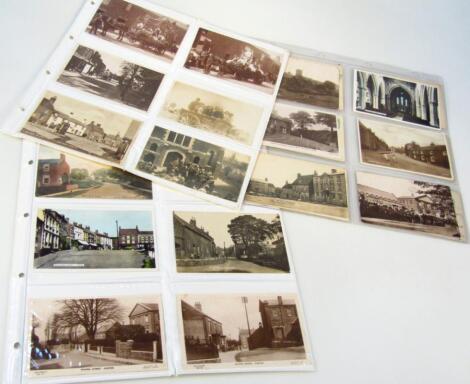 Various early 20thC and later Lincolnshire related postcards