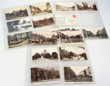 Various early 20thC and later Lincolnshire postcards