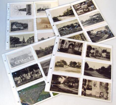 Various early 20thC and later postcards