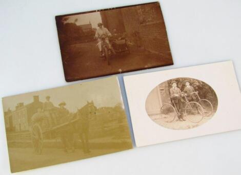 Various early 20thC Lincolnshire related postcards