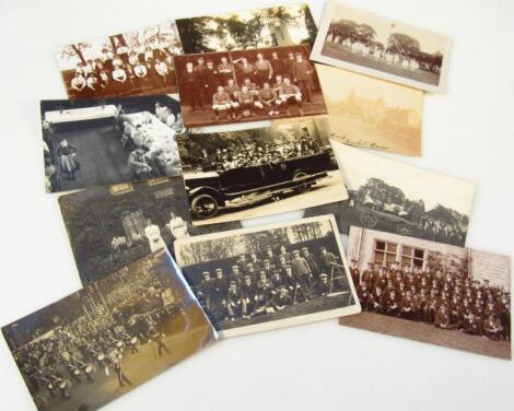 Various early 20thC and later postcards