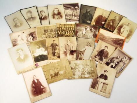 Various late 19thC/early 20thC photographs and photo cards