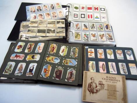 Various cigarette cards