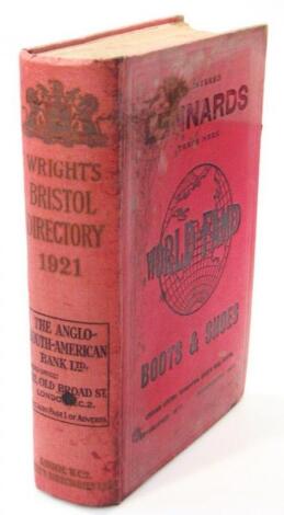 A Wrights Bristol Directory 1921.