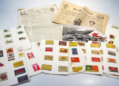 Various ephemera