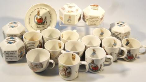 Various Wedgwood Beatrix Potter items