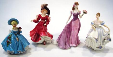 Various porcelain figures