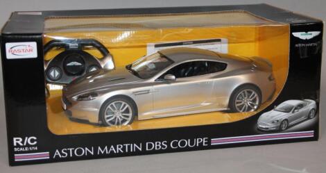 A boxed Raster Aston Martin DRS Coupe car