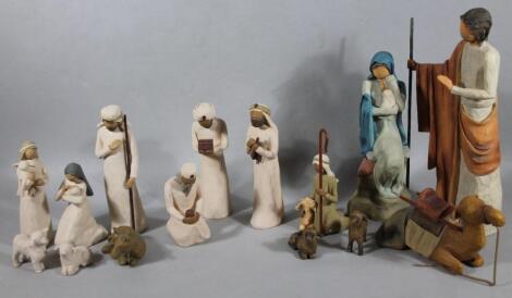 Various Willow Tree figure groups