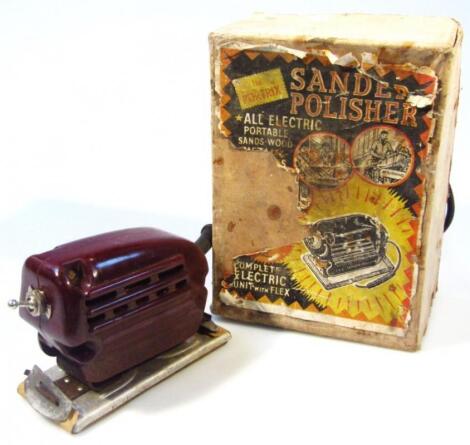 A Portrax Bakelite cased electrical wood sander