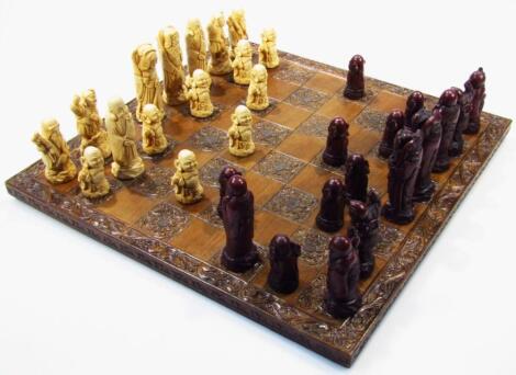 A modern Japanese chess set