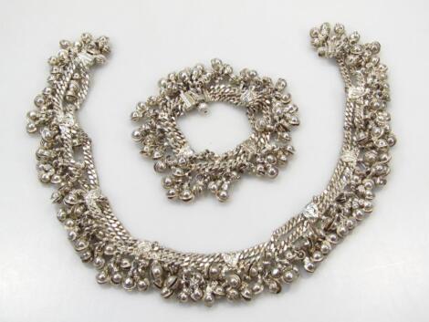 An early 20thC Indian Raj style necklace