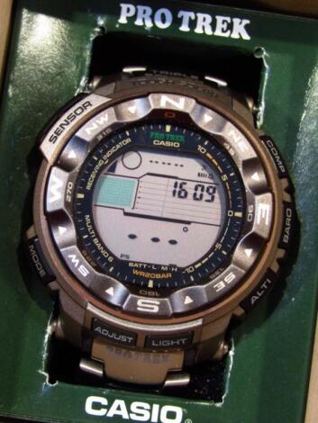 A Casio Pro Trex gentleman's wristwatch