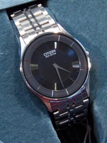 A Citizen Eco-Drive gentleman's wristwatch