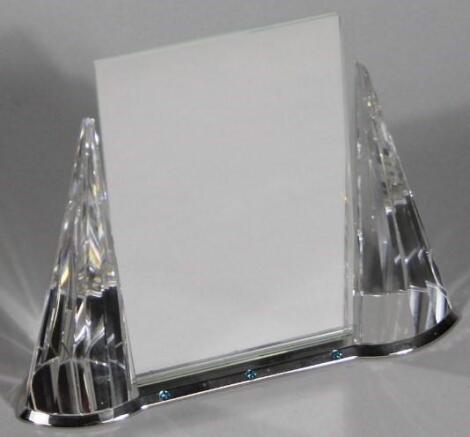 A Swarovski crystal mirror