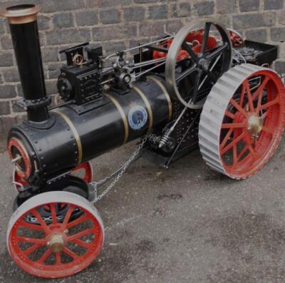 バンダイPendle Princess 1919 スチームトラクションエンジン A model of the Garrett steam traction engine 1919 Pendle